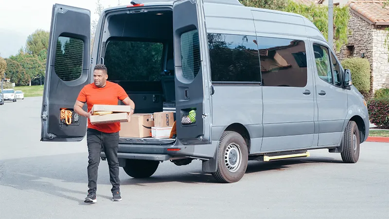 Delivery worker
